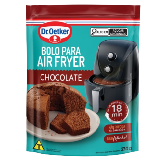 BOLO DR.OETKER AIR FRYER CHOCOLATE 230G