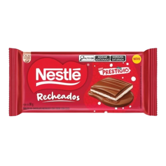 BARRA DE CHOCOLATE NESTLE PRESTIGIO RECHEADA 90G