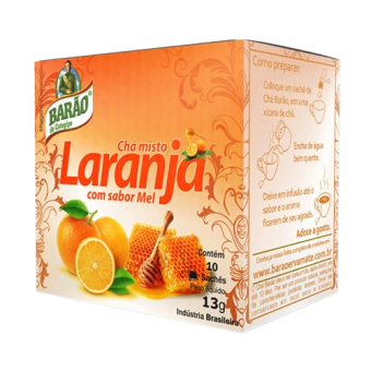 CHA BARAO LARANJA COM MEL 13g