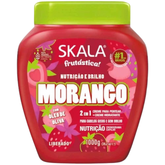 CREME DE CABELO SKALA MORANGO 1KG