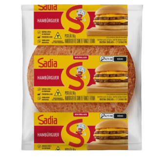 HAMBURGUER CARNE DE AVES E BOVINA SADIA 56G