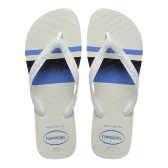 HAVAIANAS SAND TOP BASIC FC BRANCO/BR/AZUL 39/40