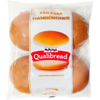 PAO DE HAMBURGUER QUALIBREAD 320G
