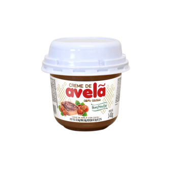 CREME DE AVELA COM CACAU BOM PRINCIPIO 140G