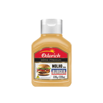 MOLHO BURGER BISNAGA ODERICH 220G