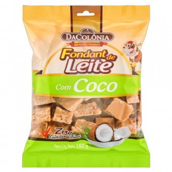 FONDANT DE LEITE C/ COCO DA COLONIA 160G