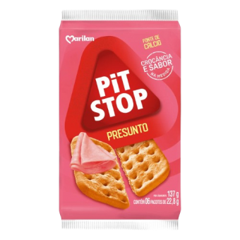 BISCOITO PIT STOP PRESUNTO MARILAN 137G