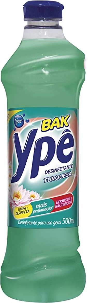 DESINFETANTE YPE BAK TURQUESA 500ML