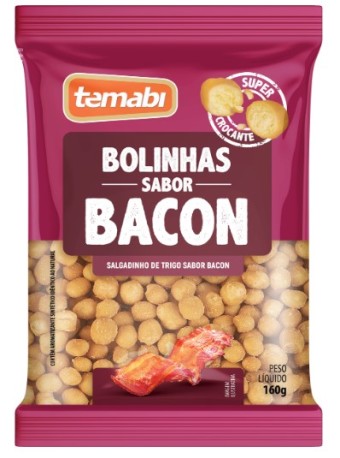 BOLINHAS TEMABI DE BACON 160G