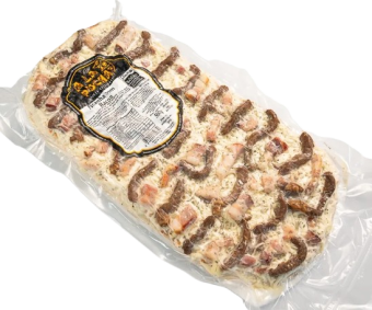 PIZZA ART. A LA PUCHA PICANHA C/ BACON 500G