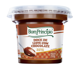 DOCE DE LEITE C/ CHOCOLATE BOM PRINCIPIO 350G