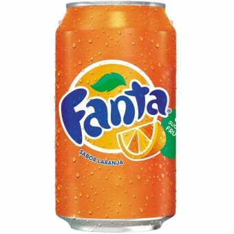 REFRIGERANTE FANTA LARANJA LATA 350ML