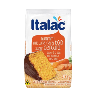 MISTURA DE BOLO ITALAC CENOURA 400G