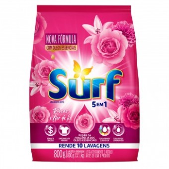 SABÃO EM PÓ SURF ROSA 800G