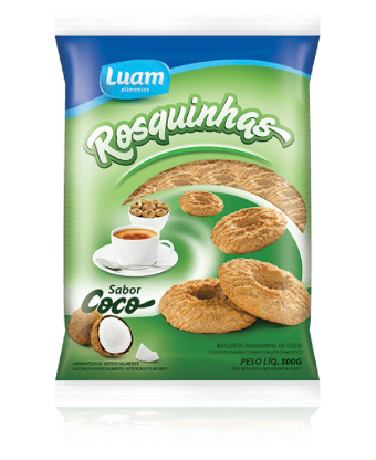 BISCOITO LUANITOS ROSCA COCO 300GR