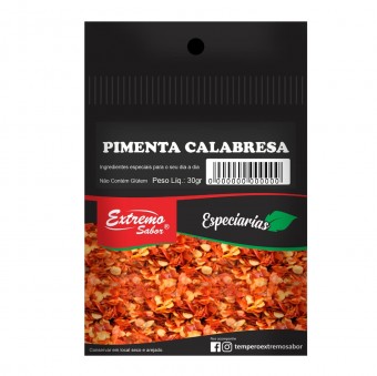 PIMENTA CALABRESA EXTREMO SABOR 30G