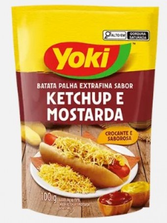 YK - BATATA PALHA EXTRAFINA HOT-DOG 100G