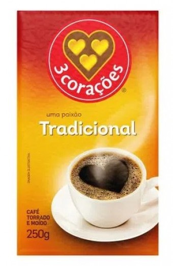 CAFÉ 3 CORAÇOES TRADICIONAL 250G
