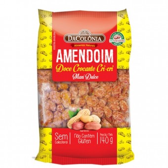 AMENDOIM DOCE CROCANTE CRI-CRI DA COLONIA 140G