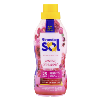 AMACIANTE GIR SOL CONCENTRADO ROSA 500ML
