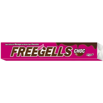 FREEGELLS MORANGO C/ COM CHOCOLATE
