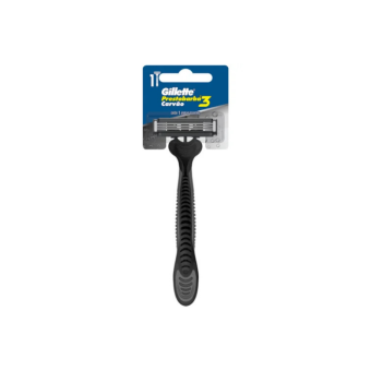 APARELHO DE BARBA GILETTE CHAMPIONS 3 CARBONO