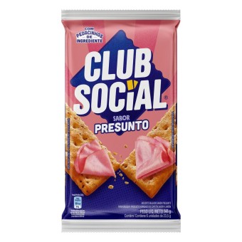 BISCOITO CLUB SOCIAL PRESUNTO