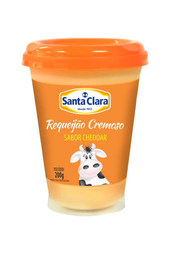REQUEIJAO CHEDDAR SANTA CLARA 180G