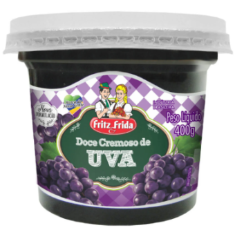DOCE FRUTA UVA  FRITZ&FRIDA 400G