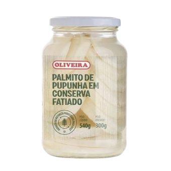 PALMITO OLIVEIRA FATIADO 300G
