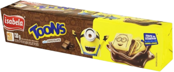 BISCOITO TOONS CHOCOLATE 130G