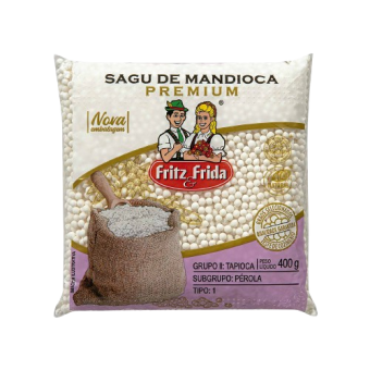 SAGU DE MANDIOCA PREMIUM FRITZ&FRIDA 400G