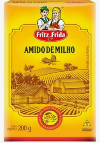 AMIDO DE MILHO FRITZ E FRIDA 200G 