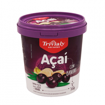 AÇAÍ TRIVIALY COM BANANA 1L