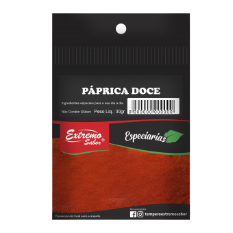 PÁPRICA DOCE EXTREMO SABOR 30G