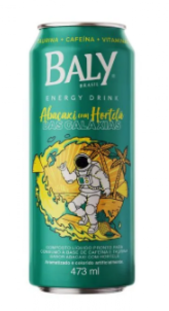 ENERGÉTICO BALY ABACAXI C/ HORTELA 473ML