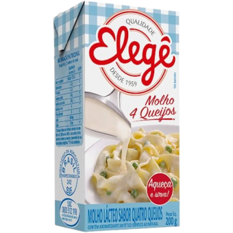 MOLHO 4 QUEIJOS ELEGE TP200G