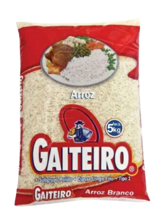 ARROZ BRANCO EXXTRA GAITEIRO 5KG