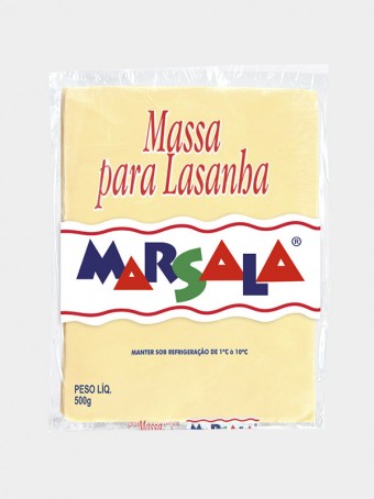 MASSA PARA LASANHA MARSALA 500G