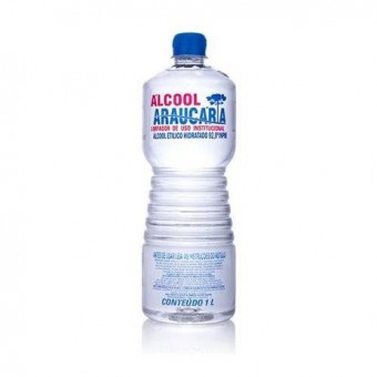 ALCOOL ARAUCARIA 92,8INPM 1L