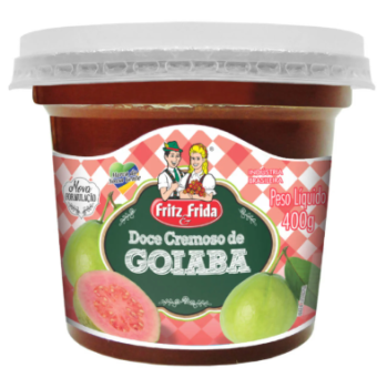 DOCE FRUTA GOIABA POTE FRITZ&FRIDA 400G