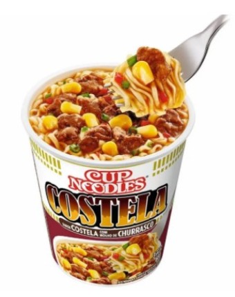 CUP NOODLES COSTELA C/MOLHO DE CHURRASCO 