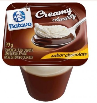 CREAMY CHOCO E CHANTILLY BATAVO 90G
