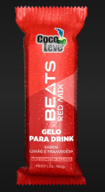 GELO SABORIZADO BEATS RED MIX COCO LEVE