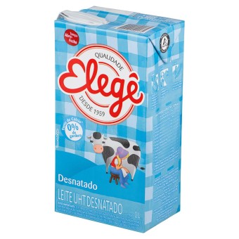 LEITE ELEGE DESNATADO 1L