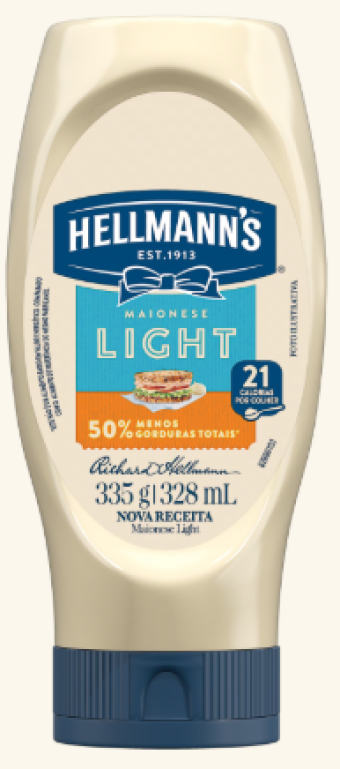 MAIONESE HELLMANNS LIGHT 335G