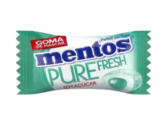 CHICLETE MENTOS PURE FRESH VERDE 2G