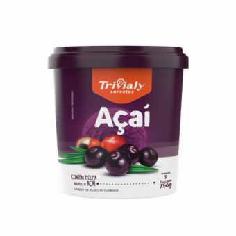 AÇAÍ TRIVIALY COM GUARANÁ 1L