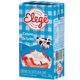 CREME DE LEITE ELEGE 200G