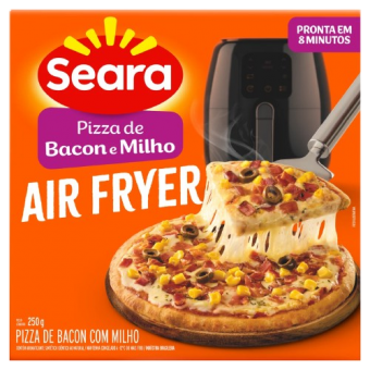PIZZA BACON AIR FRYER SEARA 250G